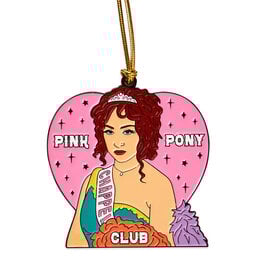 The Found Ornament - Enamel: Chappell Roan Pink Pony Club
