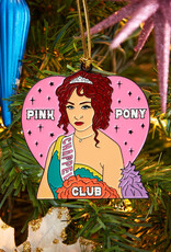 The Found Ornament - Enamel: Chappell Roan Pink Pony Club