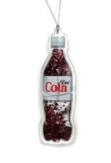 Drawn Goods Ornament - Liquid Glitter: Diet Coke Cola
