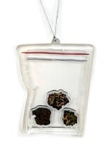 Drawn Goods Ornament - Shaker: Bag of Weed