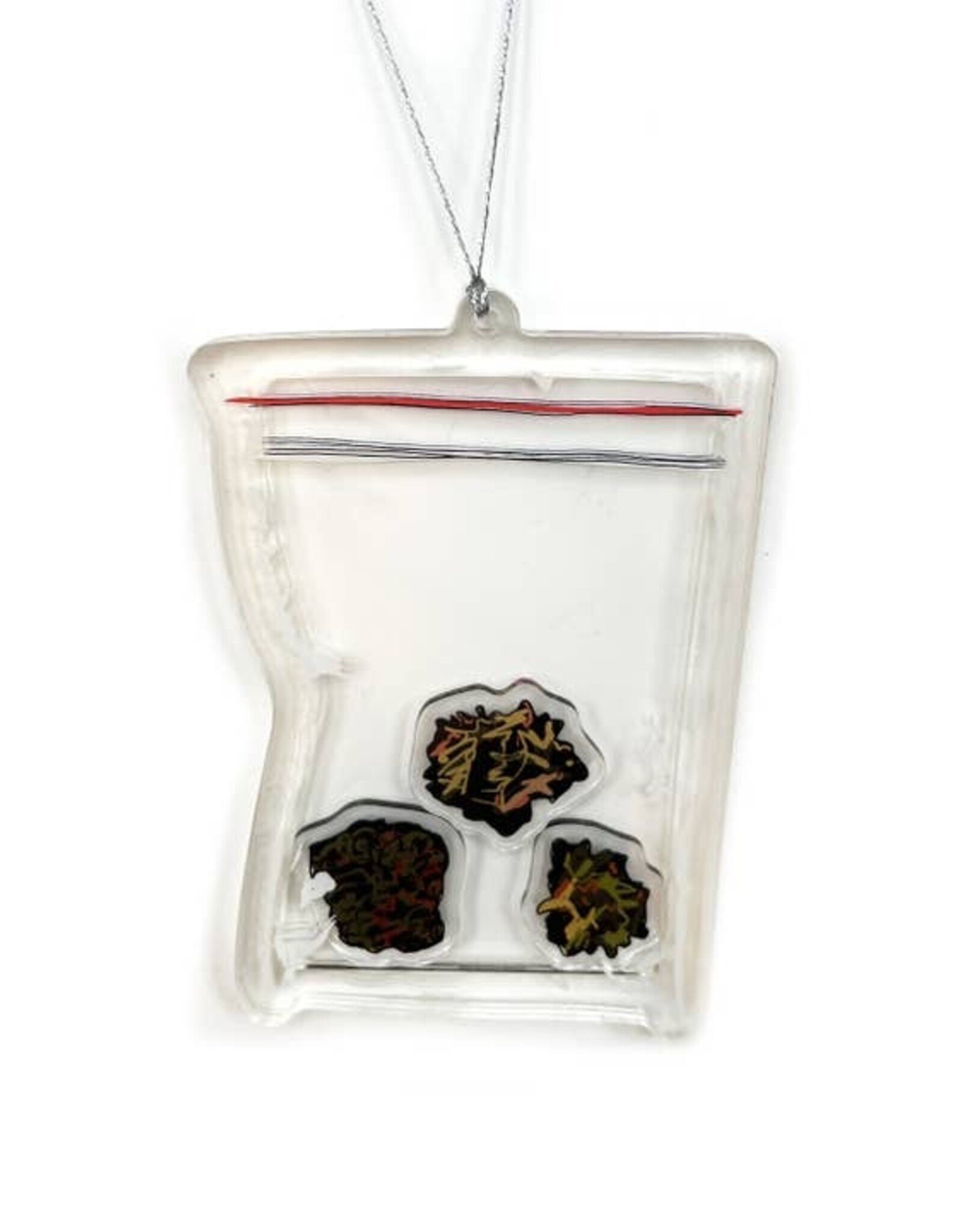 Drawn Goods Ornament - Shaker: Bag of Weed