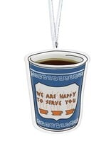 Drawn Goods Ornament - To-Go Coffee Cup