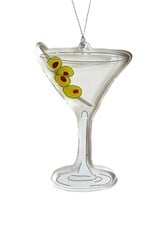 Drawn Goods Ornament - Liquid Shake: Olive Martini