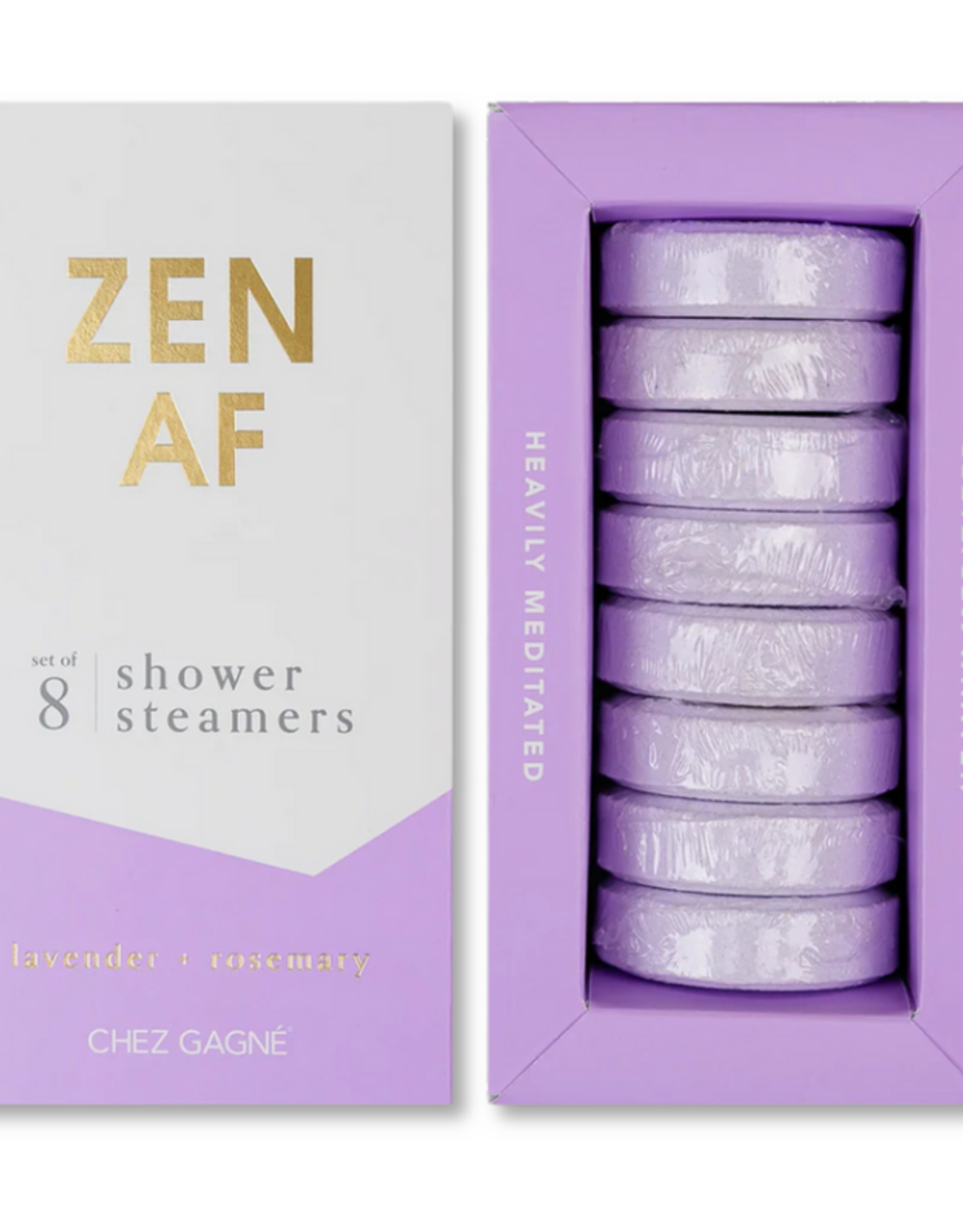Chez Gagné Shower Steamers:  ZEN AF