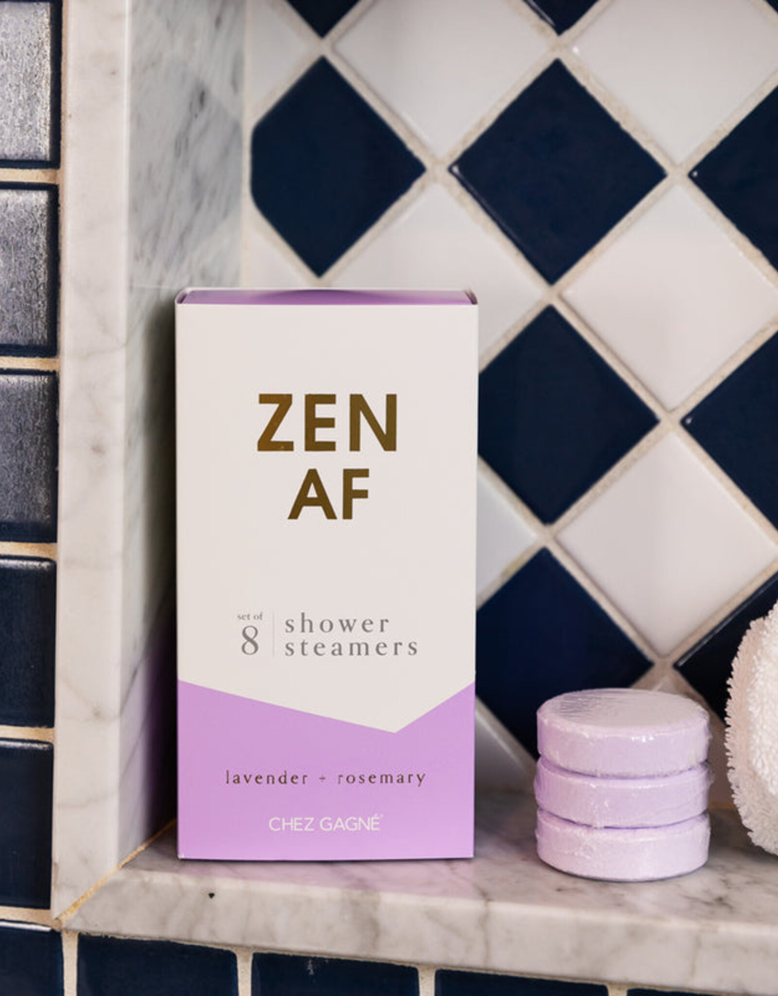 Chez Gagné Shower Steamers:  ZEN AF