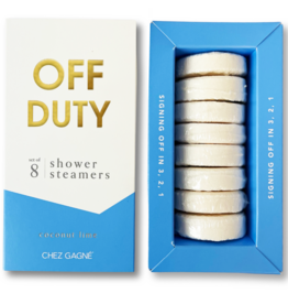 Chez Gagné Shower Steamers:  Off Duty