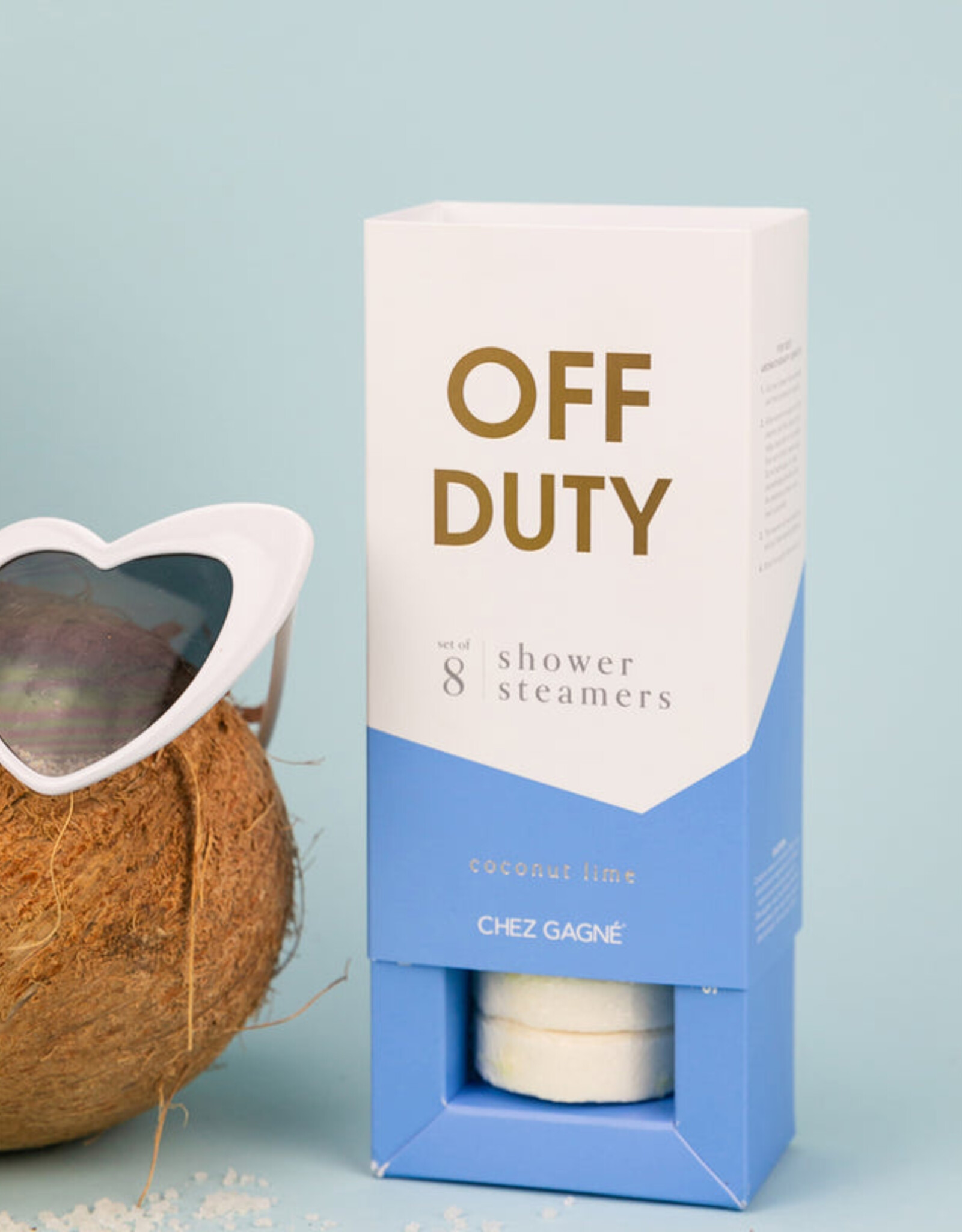 Chez Gagné Shower Steamers:  Off Duty