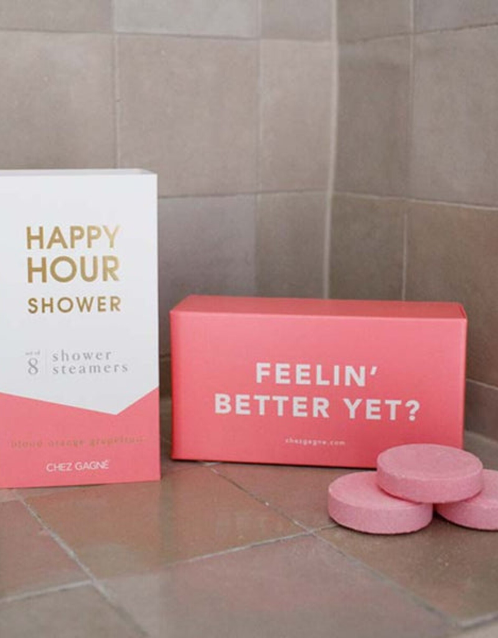 Chez Gagné Shower Steamers:  Happy Hour