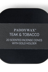 Paddywax Incense - Metal Tin Cones w/Holder: