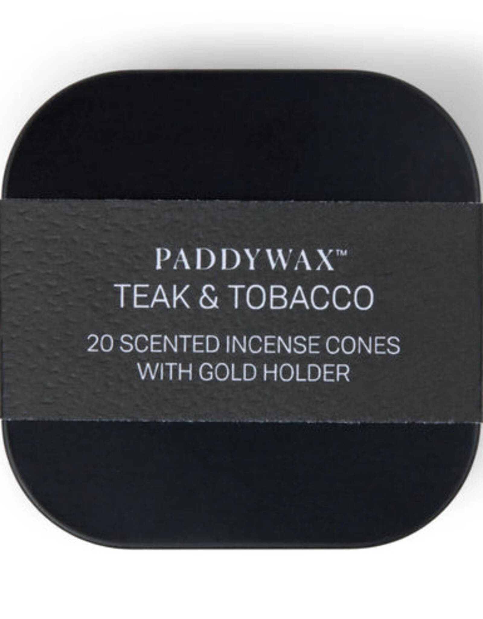 Paddywax Incense - Metal Tin Cones w/Holder:
