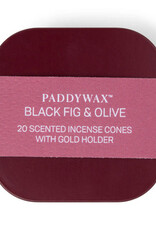 Paddywax Incense - Metal Tin Cones w/Holder: