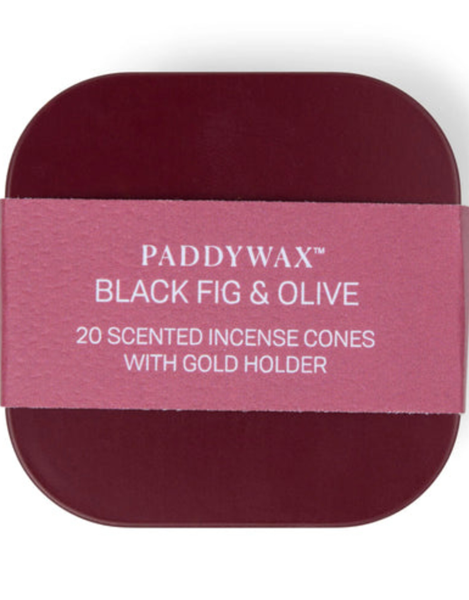 Paddywax Incense - Metal Tin Cones w/Holder: