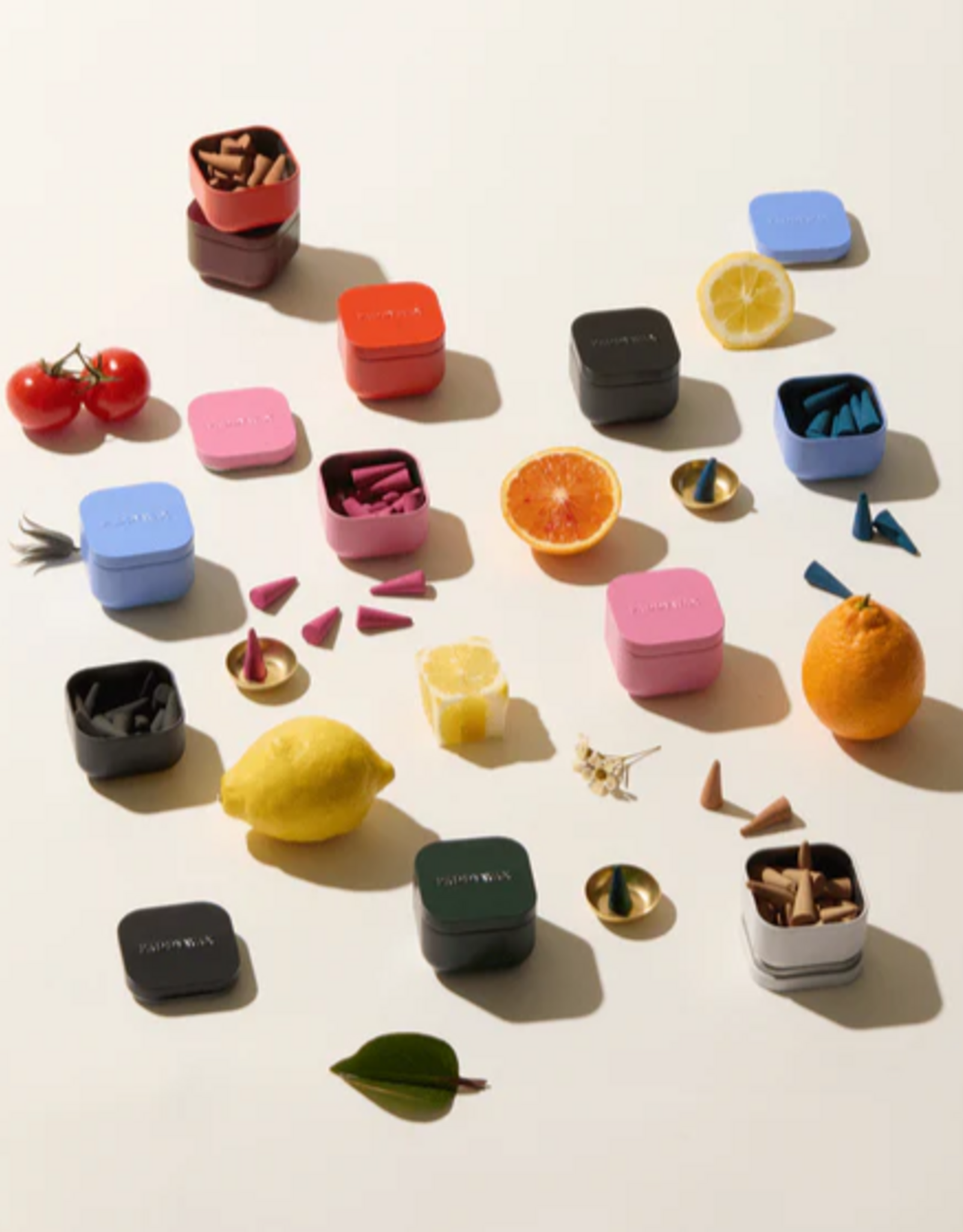 Paddywax Incense - Metal Tin Cones w/Holder: