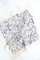 Calhoun & Co Tea Towel - Park Pigeon Pals