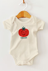 Rock Scissor Paper Onesie - Heirloom Tomato:
