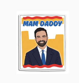 The Found Sticker - Zohran Mam Daddy