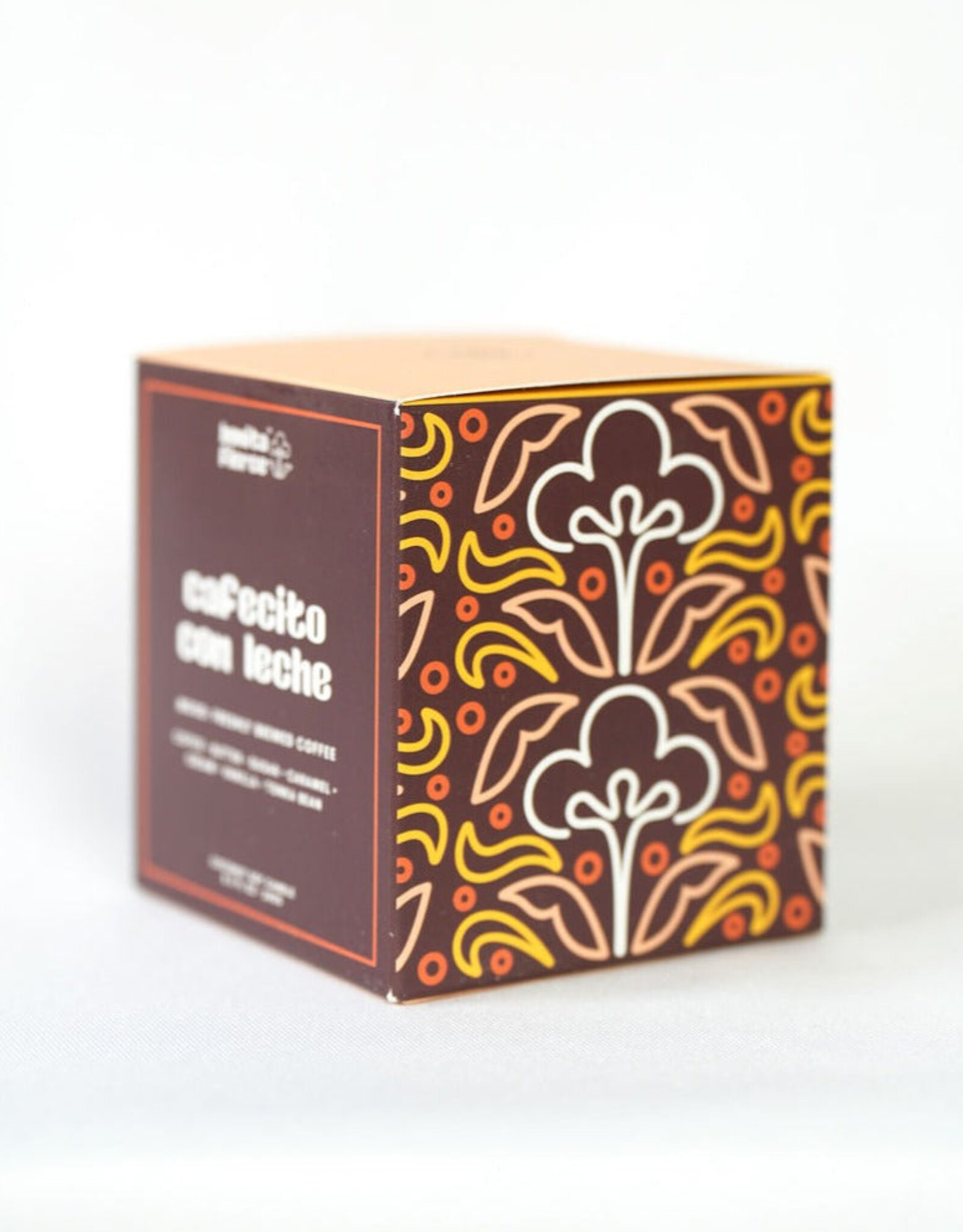 Bonita Fierce Candles Candle - Boxed:  Cafecito Con Leche