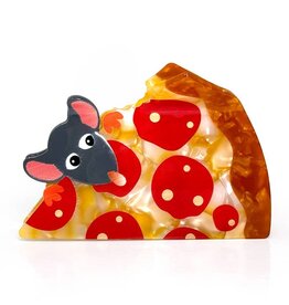 Rainbow Unicorn Birthday Surprise Hair Claw - Pizza Rat