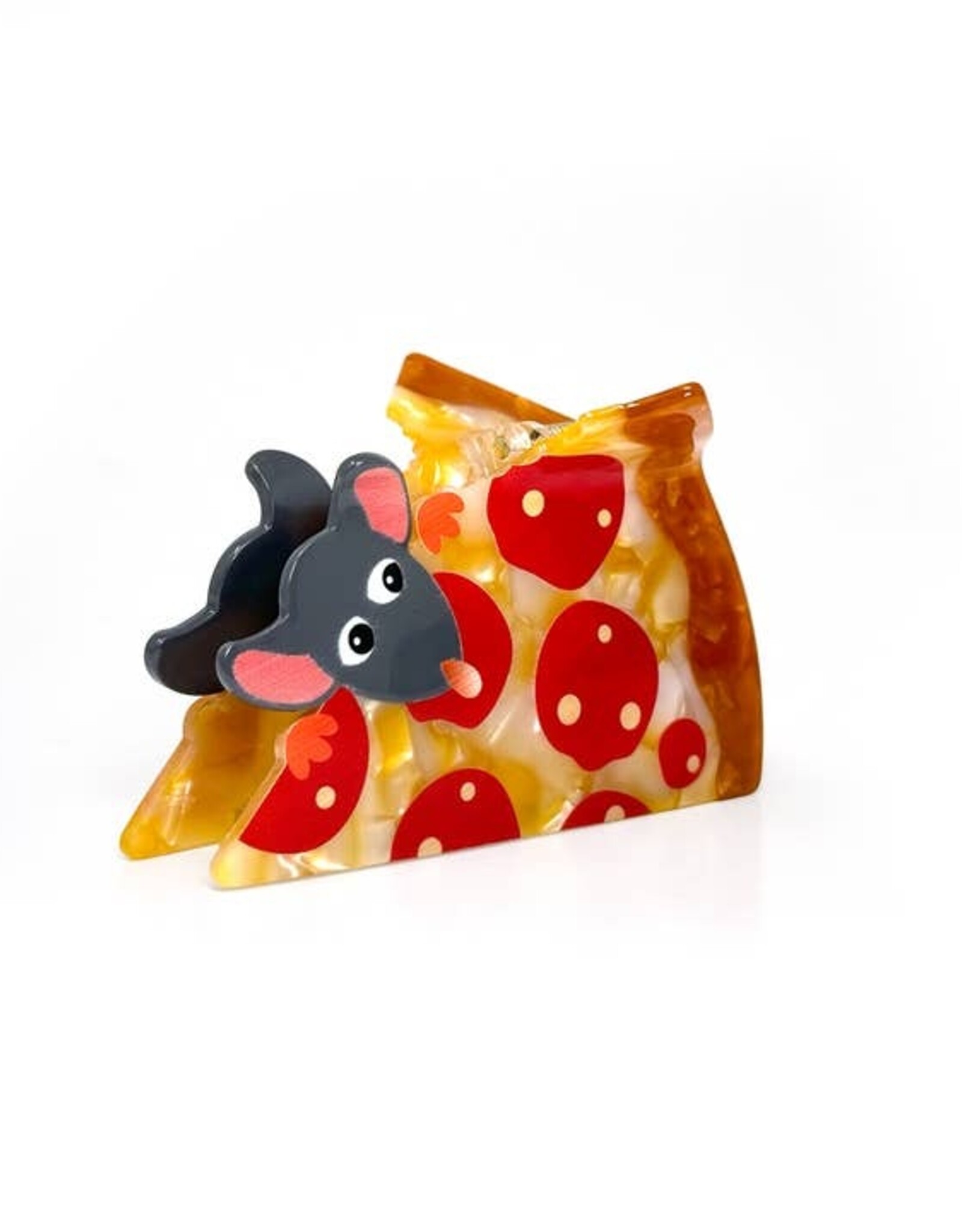 Rainbow Unicorn Birthday Surprise Hair Claw - Pizza Rat