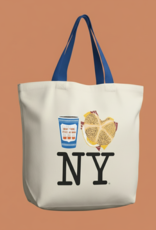 piccoliniNY Tote - Coffee BEC NY