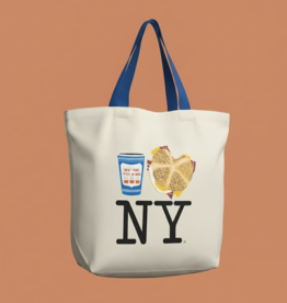 piccoliniNY Tote - Coffee BEC NY