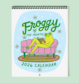 The Good Twin Calendar - Froggy of the Month 2026