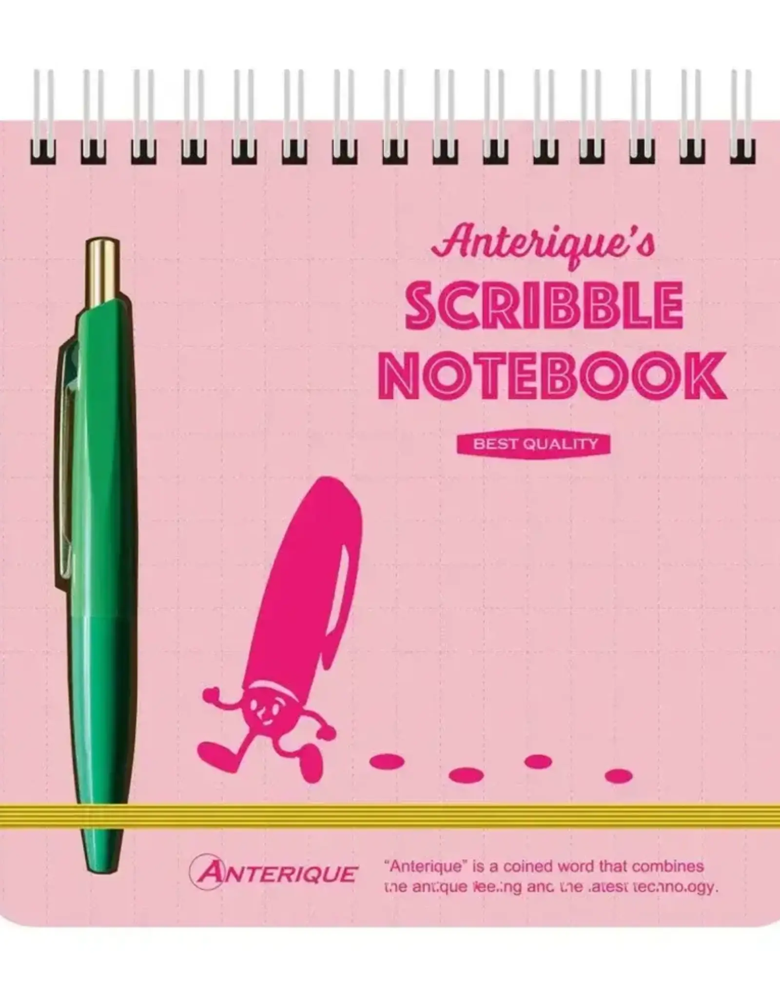 Sweet Bella Notepad - Mini Pen Scribble set: Pink
