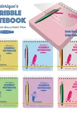 Sweet Bella Notepad - Mini Pen Scribble set: Pink