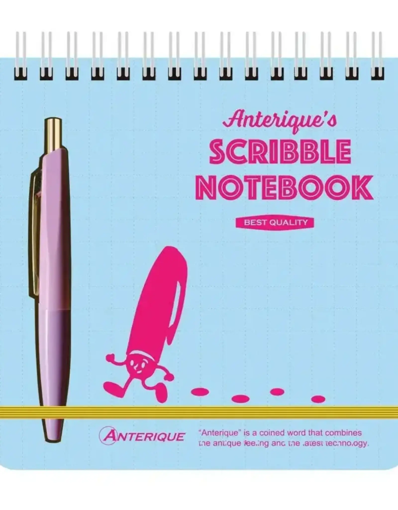 Sweet Bella Notepad - Mini Pen Scribble set: Blue