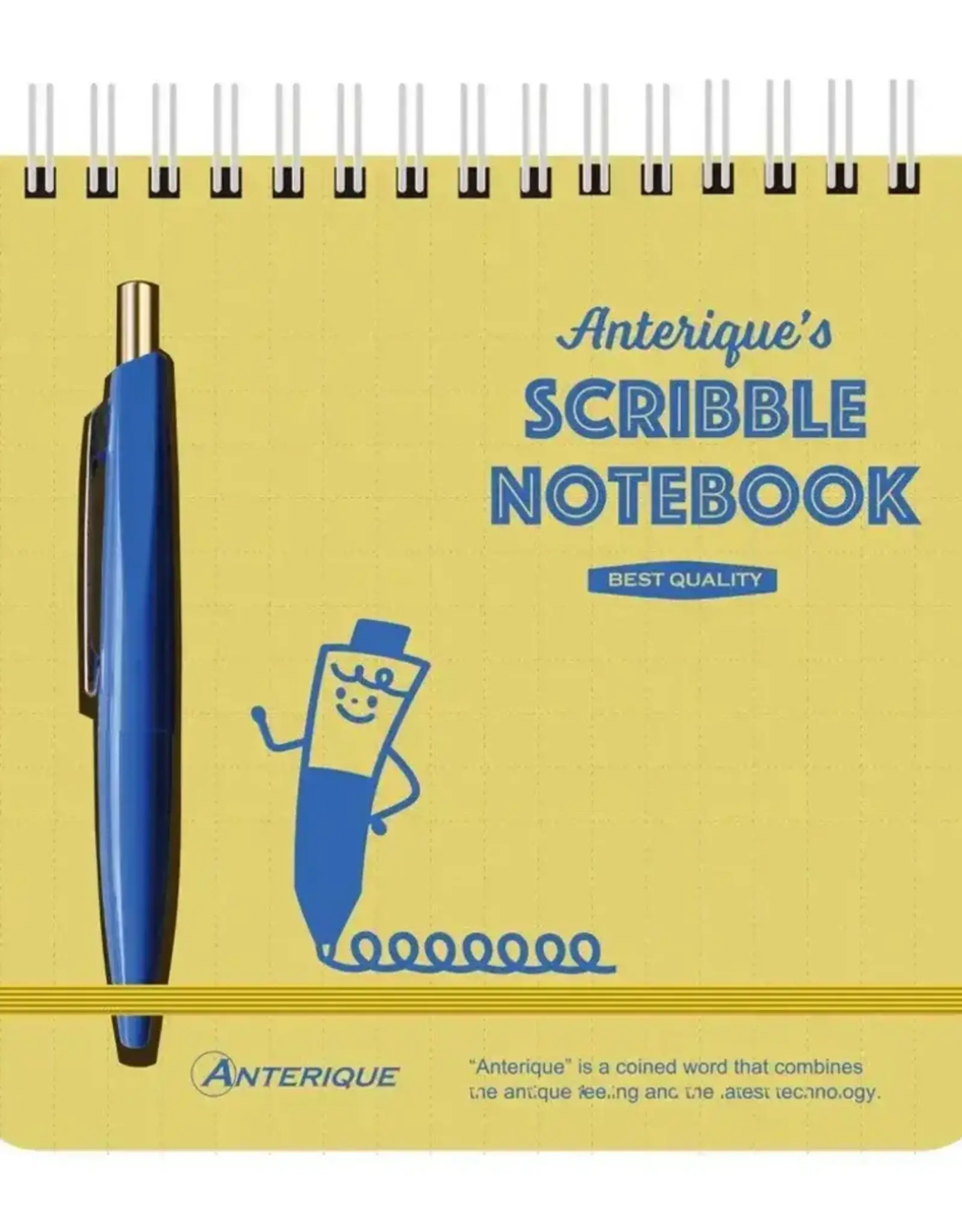 Sweet Bella Notepad - Mini Pen Scribble set: Yellow