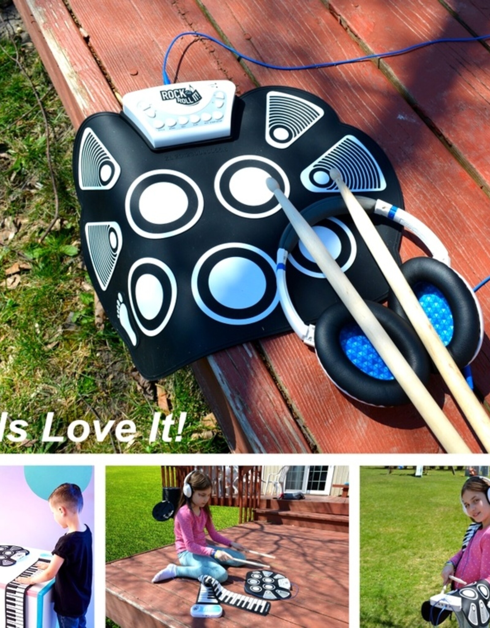 MukikiM Toys & Games Electronic Classic Drum Pad