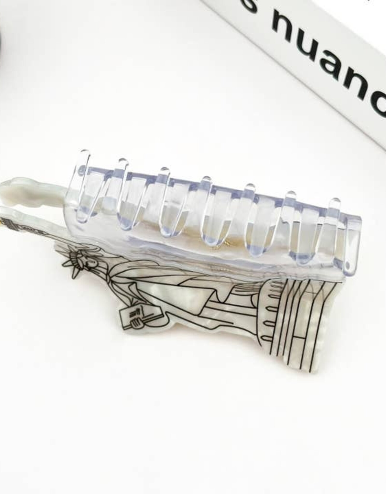 The Diva Soap Hair Claw - Statue of Liberty