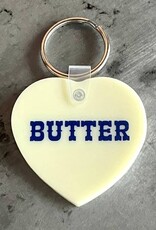 The Silver Spider Keychain - Butter Heart