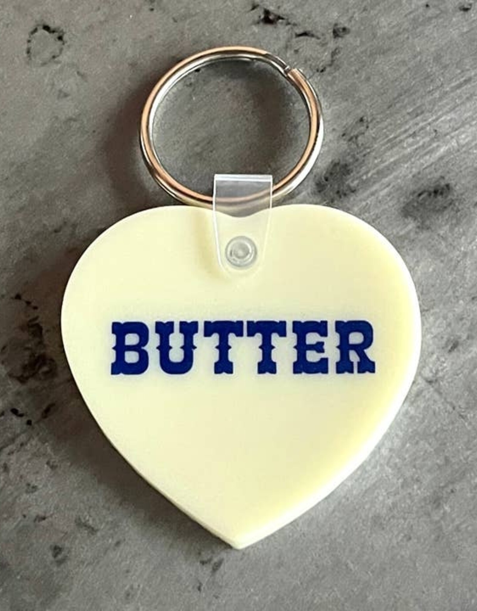 The Silver Spider Keychain - Butter Heart
