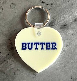 The Silver Spider Keychain - Butter Heart