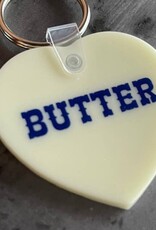 The Silver Spider Keychain - Butter Heart