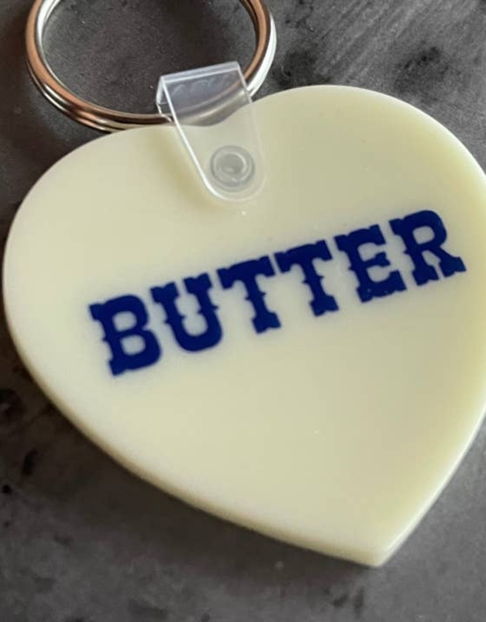 The Silver Spider Keychain - Butter Heart