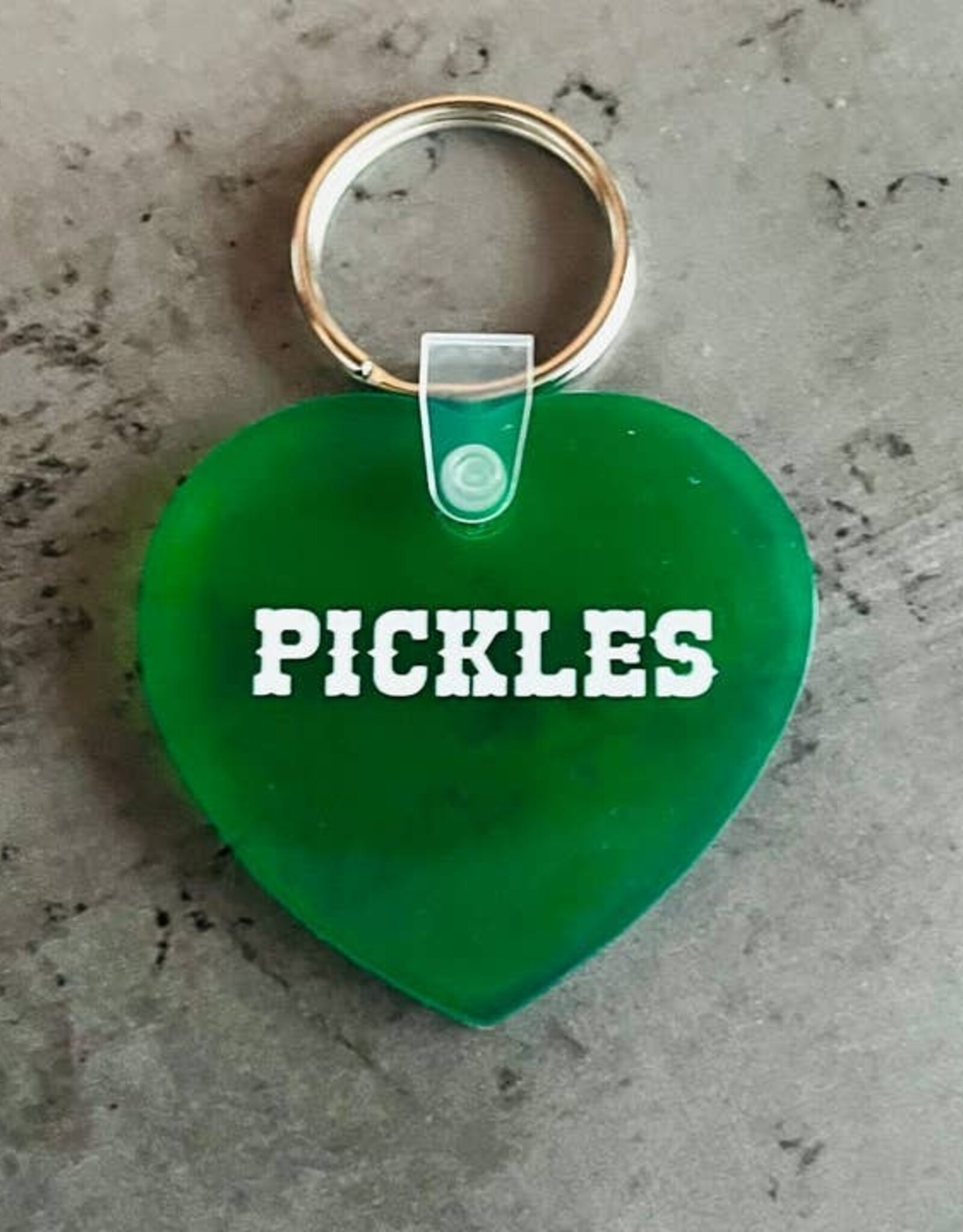 The Silver Spider Keychain - Pickles Heart