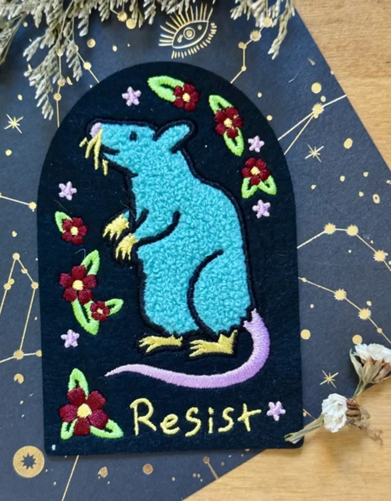 Ellie d'Eustachio Patch - Resist Rat