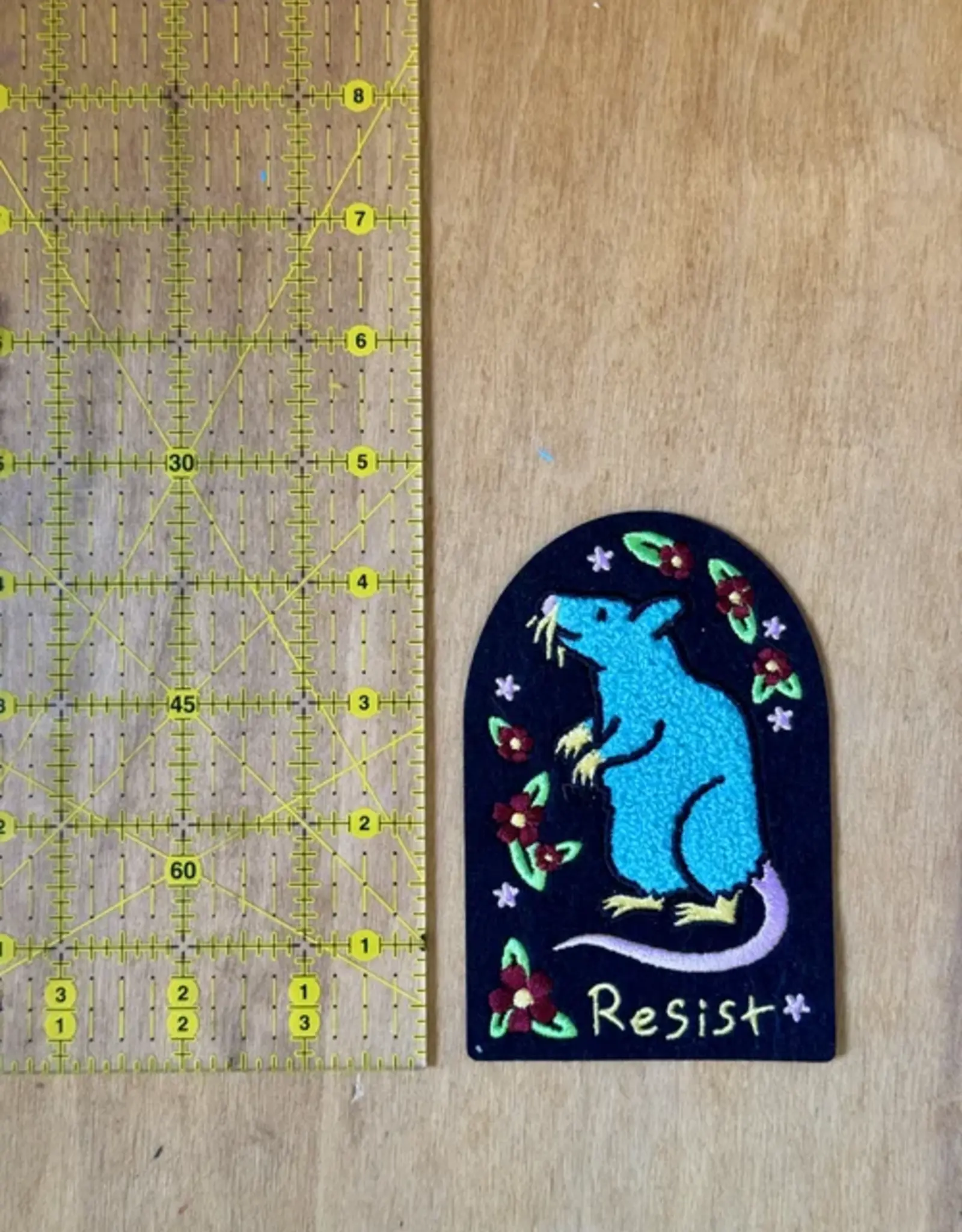 Ellie d'Eustachio Patch - Resist Rat