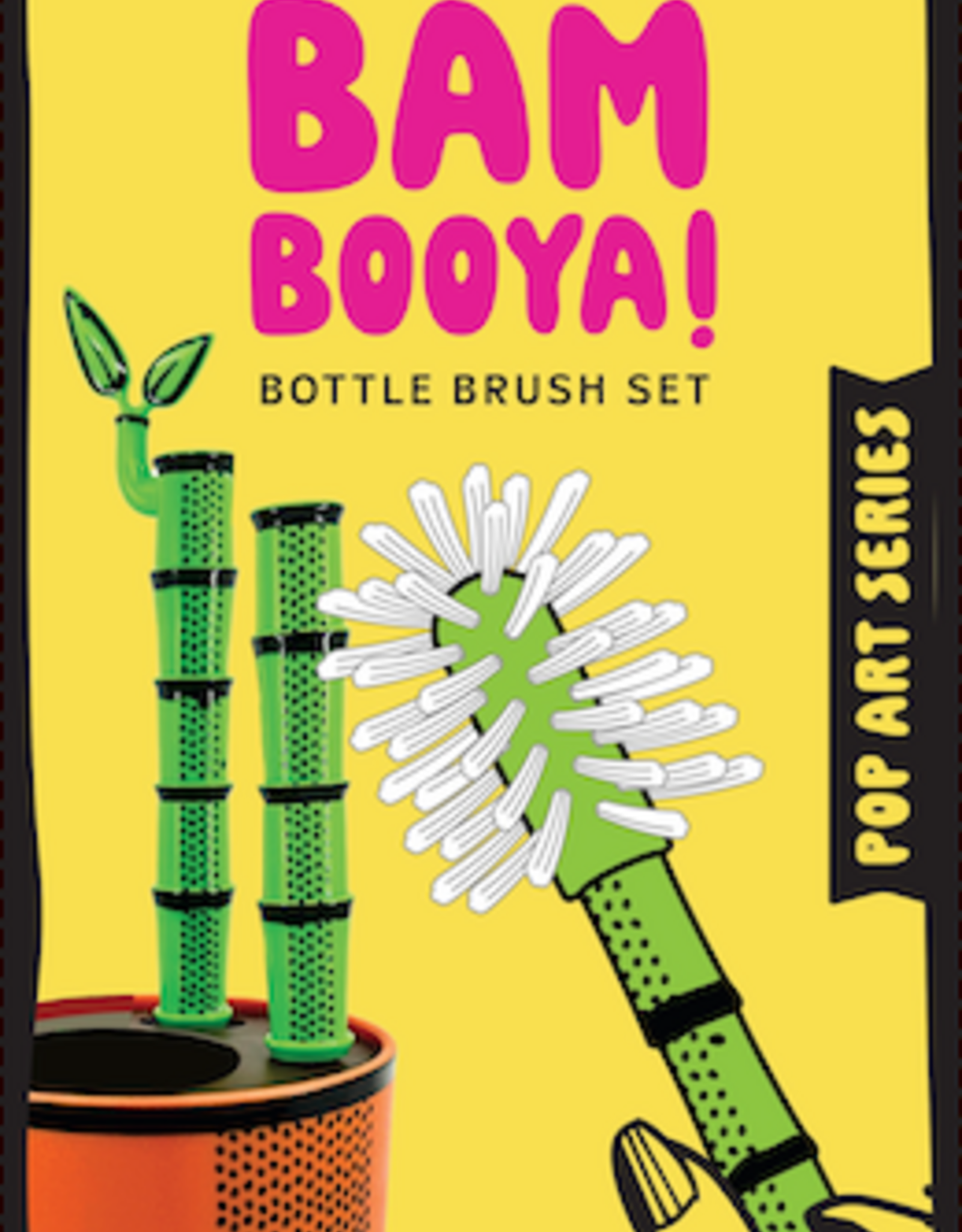 everyday objects Bambooya Bottle Brush Set