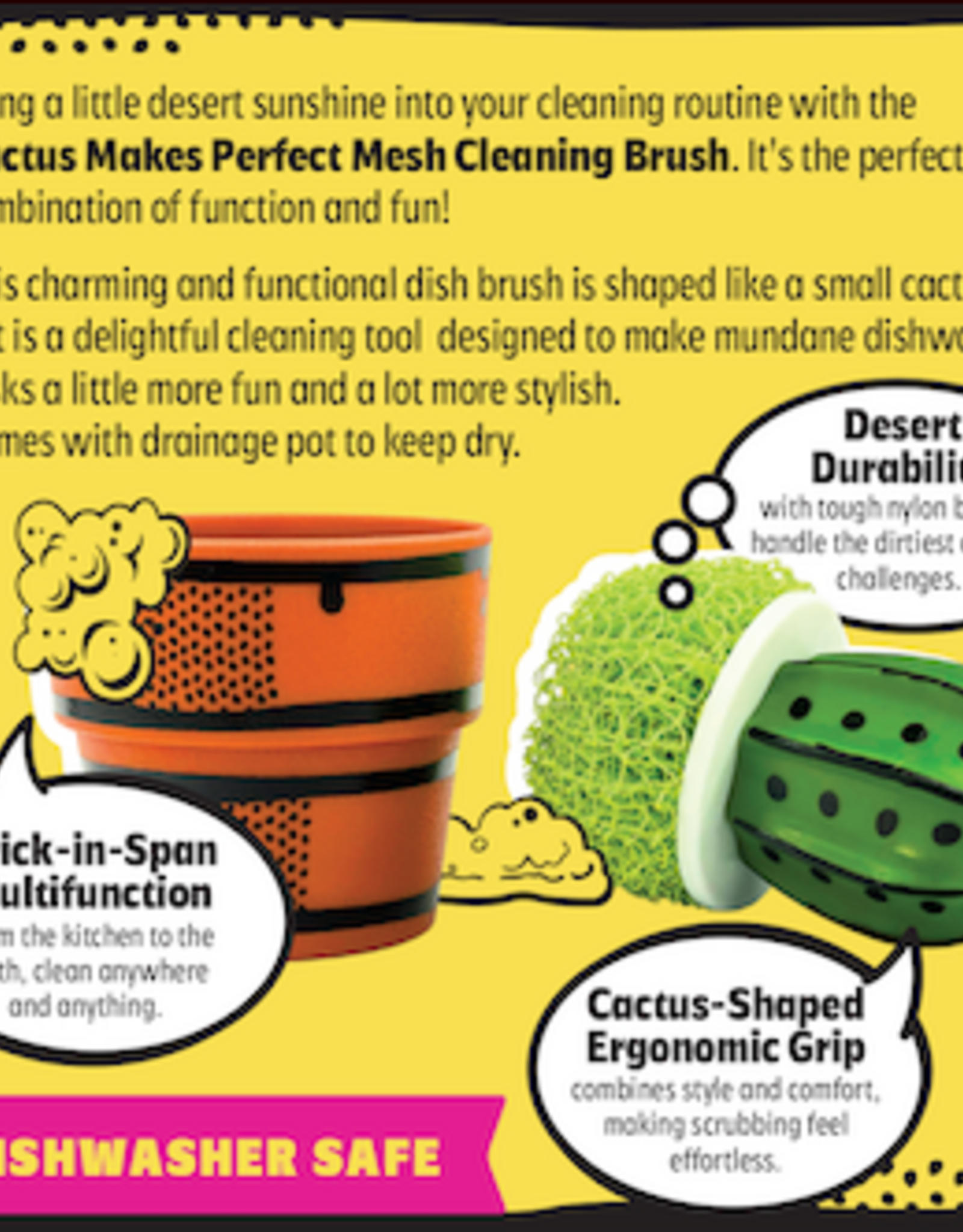 everyday objects Cactus Makes Perfect Scrubber