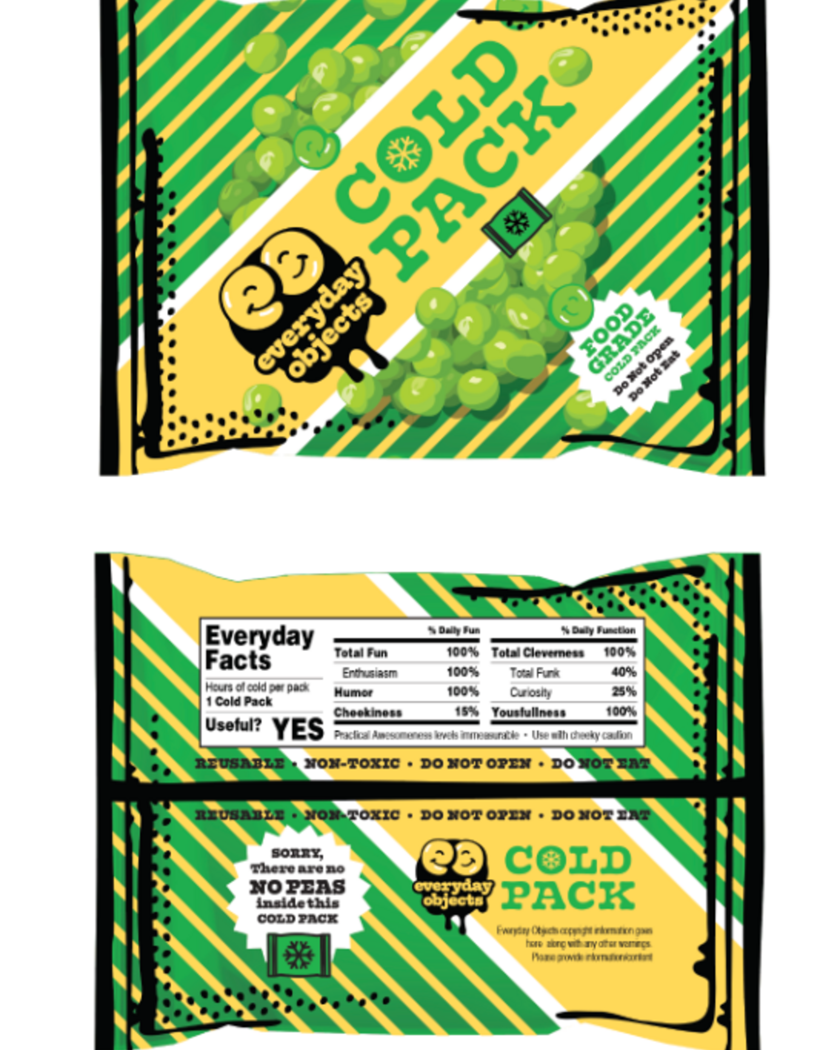 everyday objects Chill Peas Frozen Ice