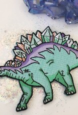 Wildflower + Co Patch -  Crystal Stegosaurus