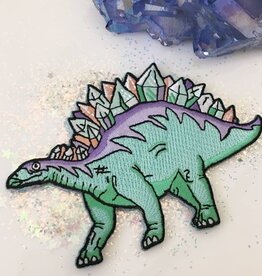 Wildflower + Co Patch -  Crystal Stegosaurus