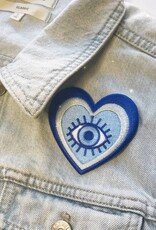 Wildflower + Co Patch -  Evil Eye Heart
