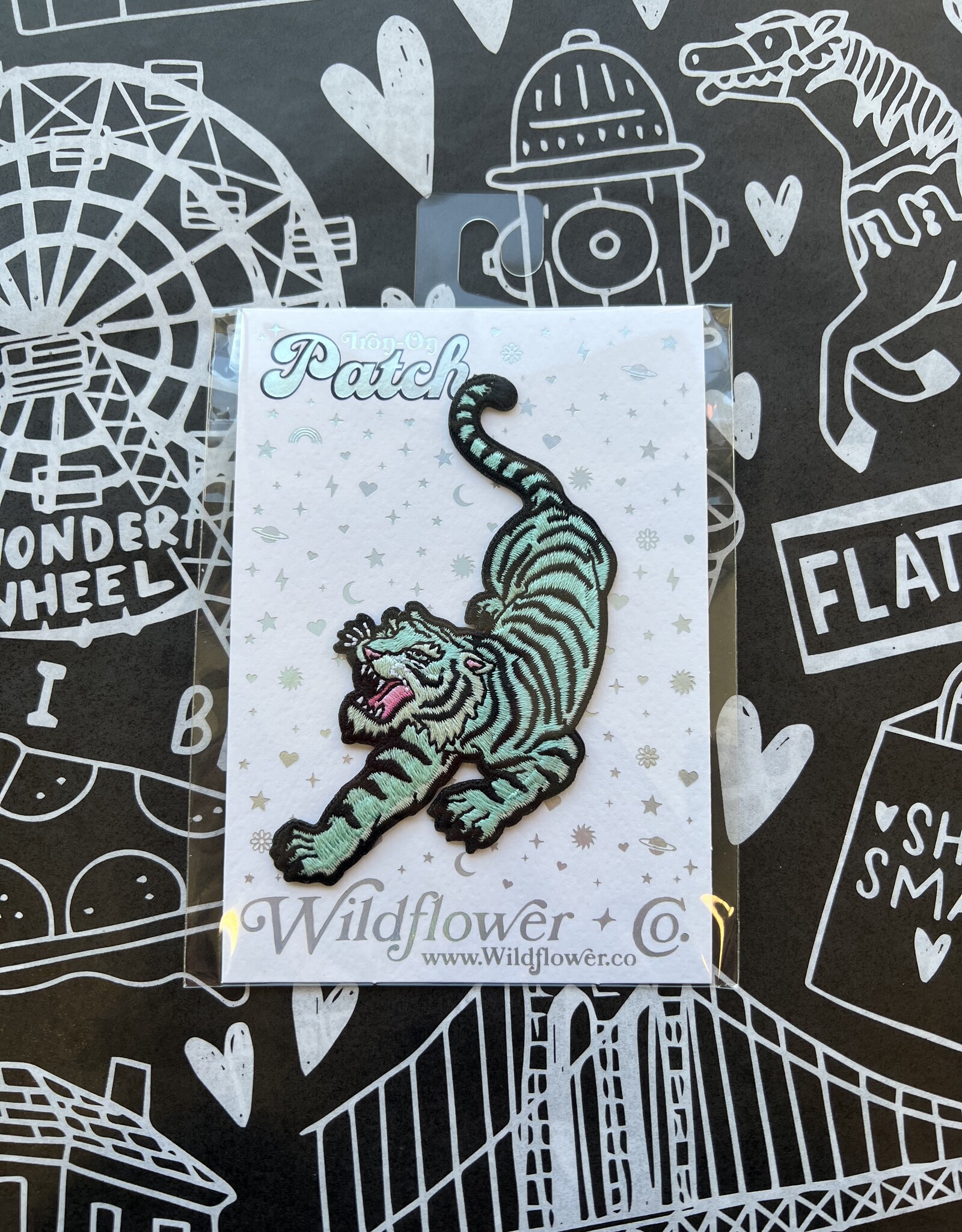 Wildflower + Co Patch -  Tiger