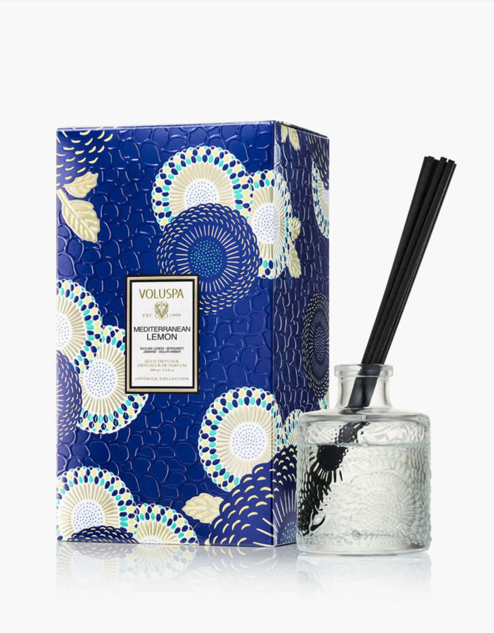 Voluspa Reed Diffuser - Voluspa Mediterranean Lemon: 3.4 oz