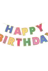 Party Partners Banner - Rainbow Happy Birthday