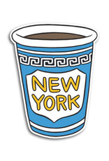 The Found Stickers:  NYC Coffee Cup